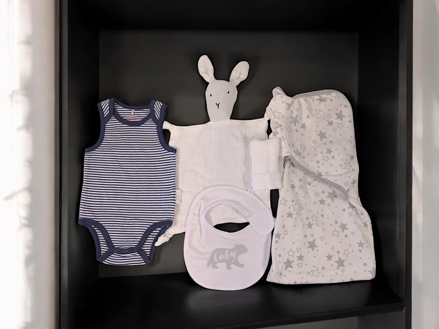 Teddy in a bubble Baby Hamper