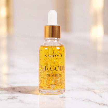 24K Real gold oil serum