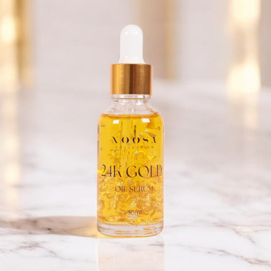 24K Real gold oil serum