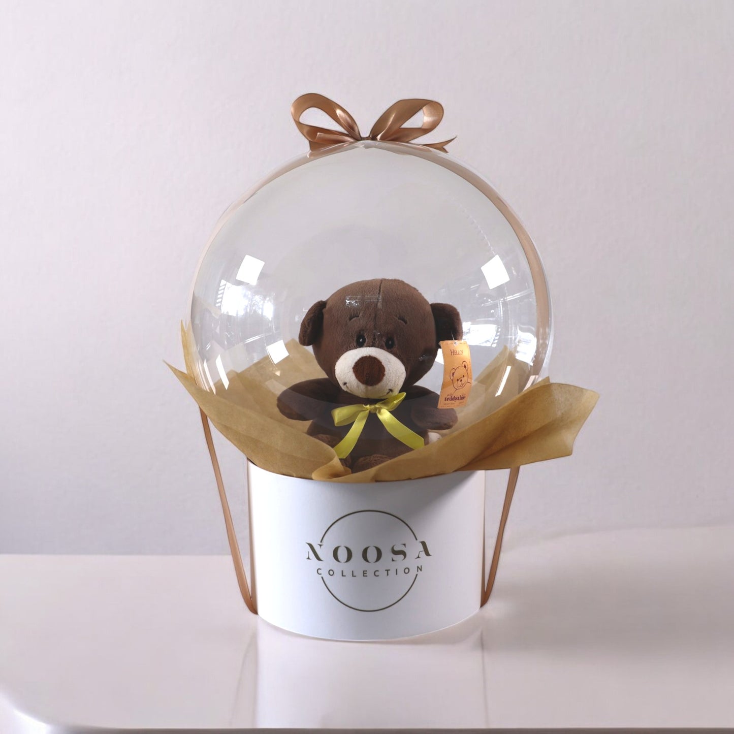 Teddy in a bubble Baby Hamper