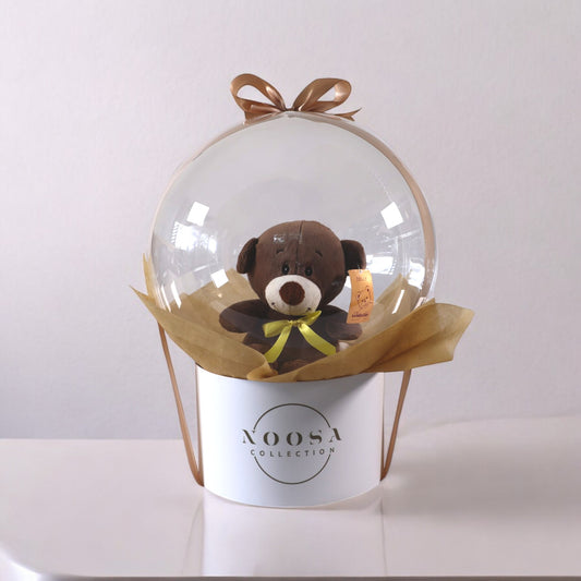 Teddy in a bubble Baby Hamper